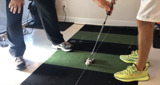 Putter Fitting Stroke Analysis at ARGOLF Performance Center in Jupiter Florida